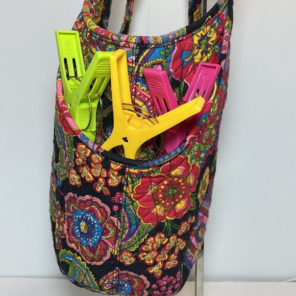 Symphony In Hue Multicolor Cotton Hobo Bag - Picture 4 of 9